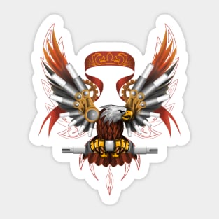 Adler Steampunk style Sticker